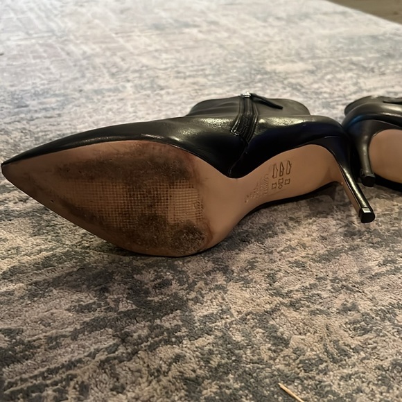 Schutz Mikki Pointed Toe Bootie - Black - Picture 9 of 10